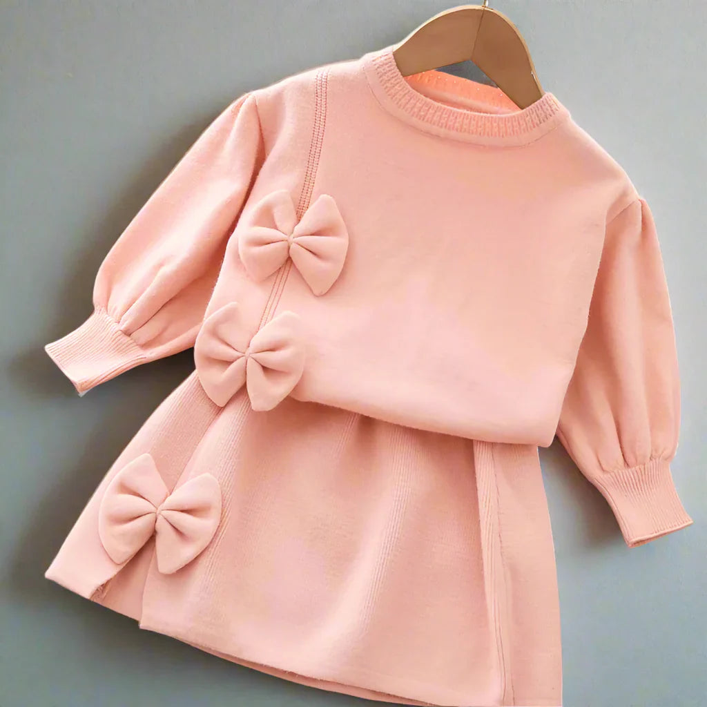 חליפת סריג פפיונים- עלמה