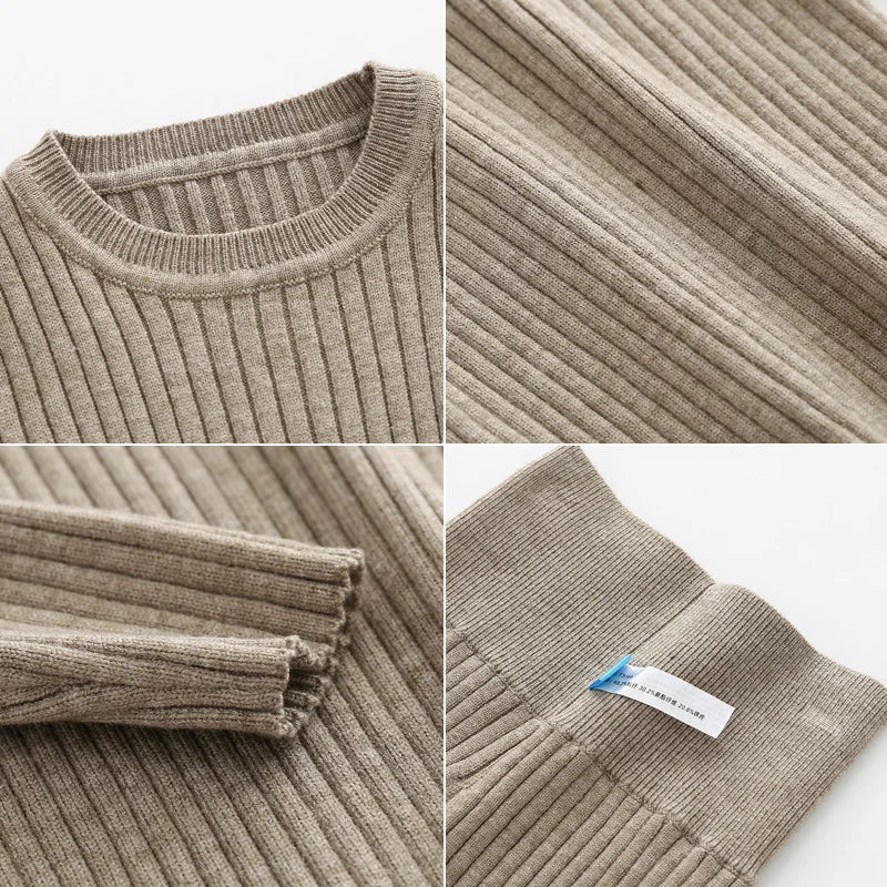 חליפה סרוגה וכובע תואם- דניאל