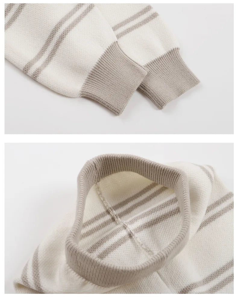 חליפת פסים סרוגה- ניובורן