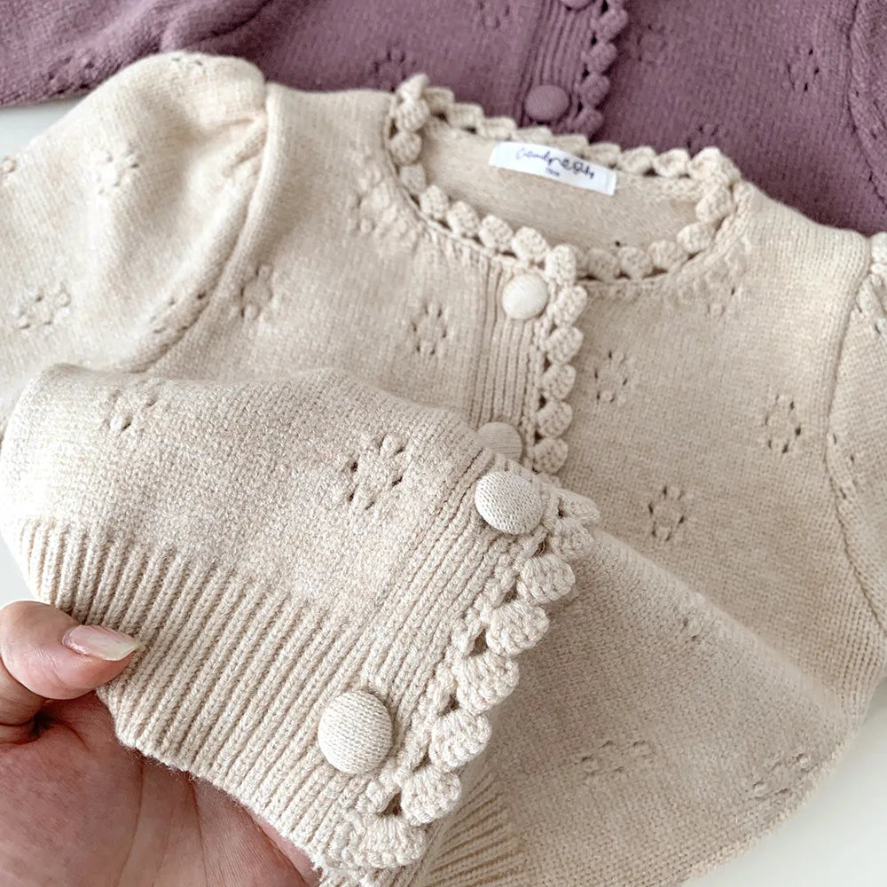 קרדיגן רקום וסרוג- ליסי