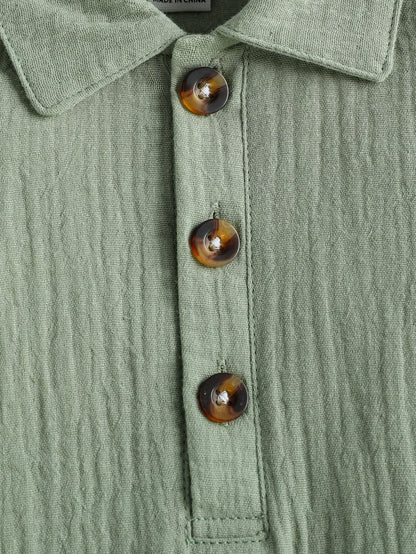 אוברול ניובורן - שקד