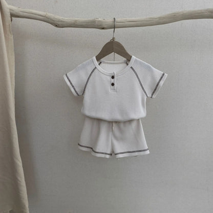 חליפת וופל קצרה - אופק