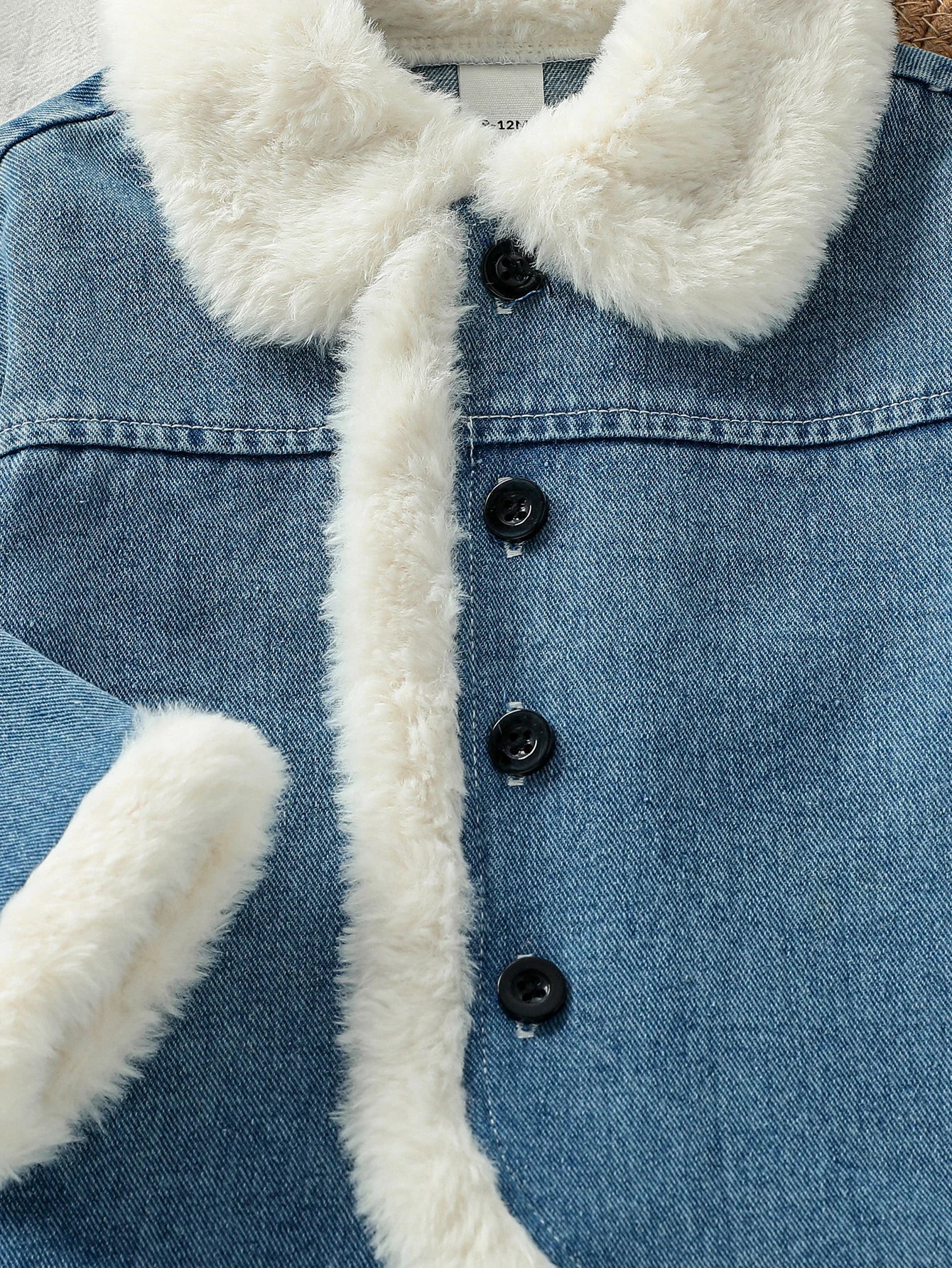 ג'קט ג'ינס פרוותי - ספיר