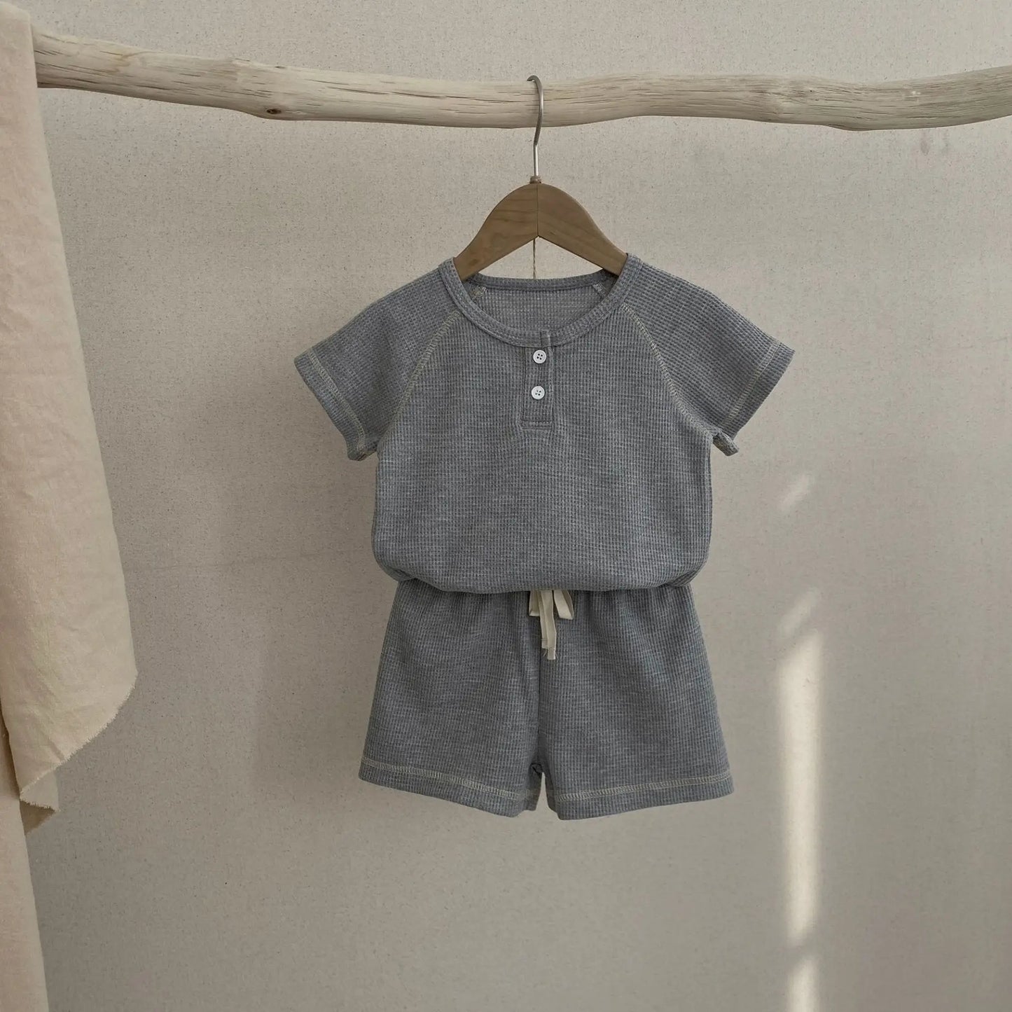 חליפת וופל קצרה - אופק